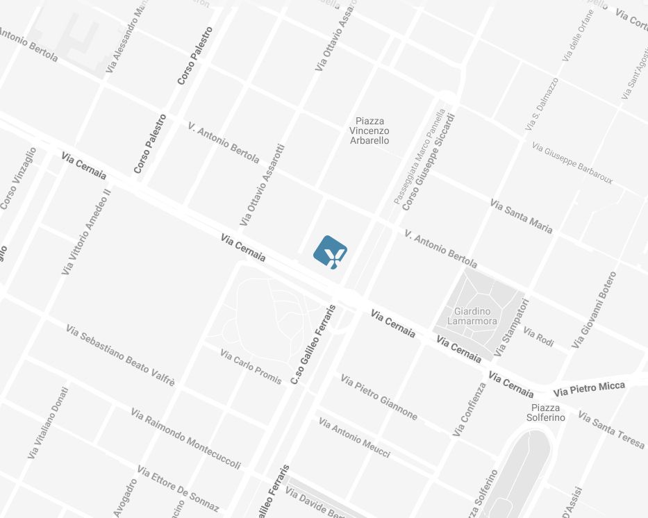 Mappa Ximenes Torino
